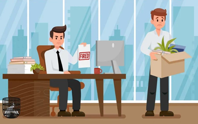 დასაქმებულის სამსახურიდან გათავისუფლება